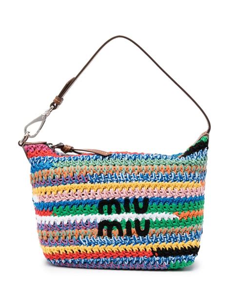 miu miu belt bags|miu miu crochet bag.